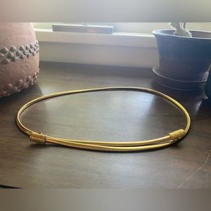 Vintage metal belt
